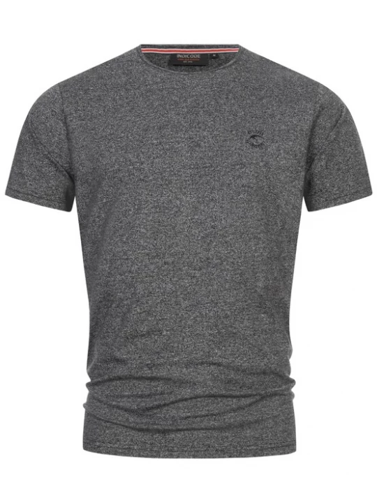 Foto van product INDICODE JEANS Shirt zwart gemêleerd