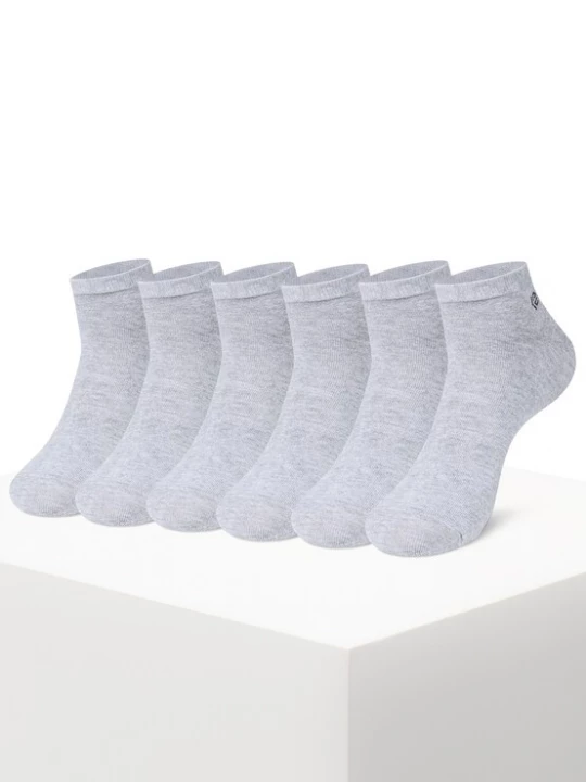 Foto van product INDICODE JEANS Sokken 'Foltman' lichtgrijs / zwart