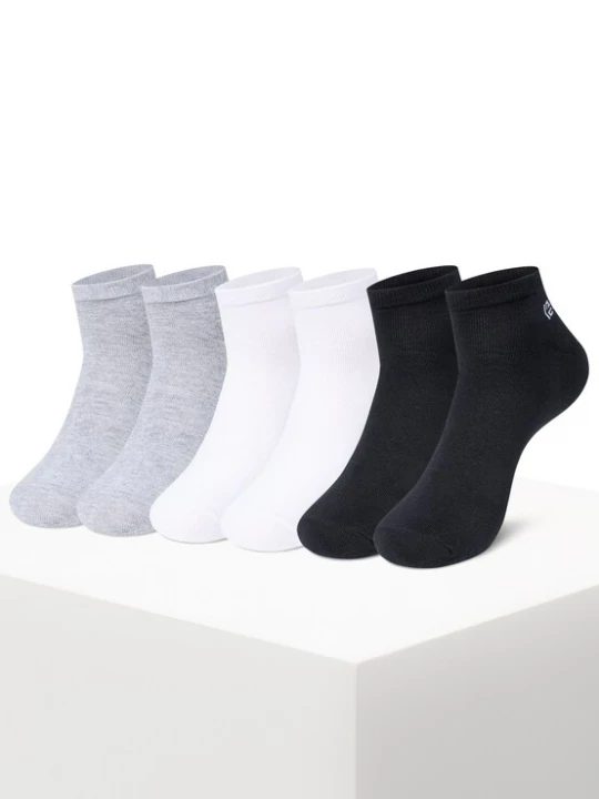 Foto van product INDICODE JEANS Sokken 'Foltman' lichtgrijs / zwart / wit