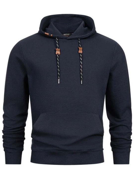 Foto van product INDICODE JEANS Sweatshirt 'Guadalupe' donkerblauw