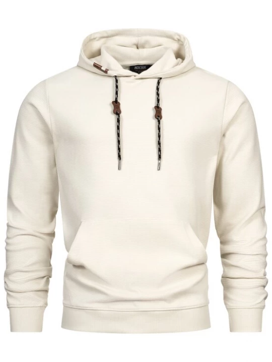 Foto van product INDICODE JEANS Sweatshirt ' Guadalupe' pasteelgeel