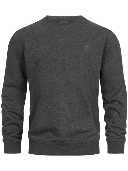 Foto van product INDICODE JEANS Sweatshirt ' Holt ' grijs