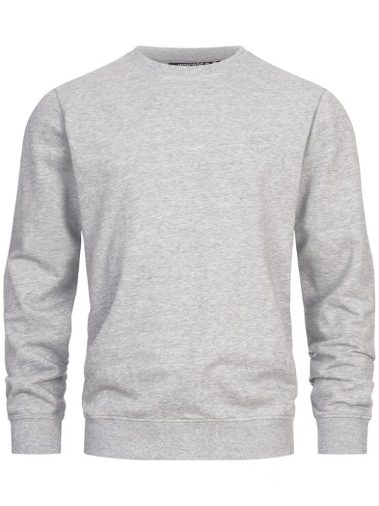 Foto van product INDICODE JEANS Sweatshirt ' Holt ' grijs