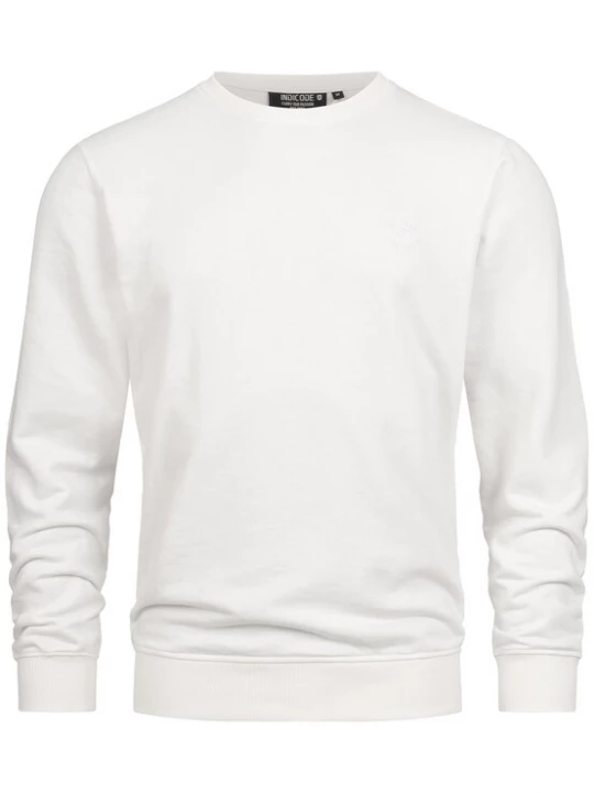Foto van product INDICODE JEANS Sweatshirt ' Holt ' wit