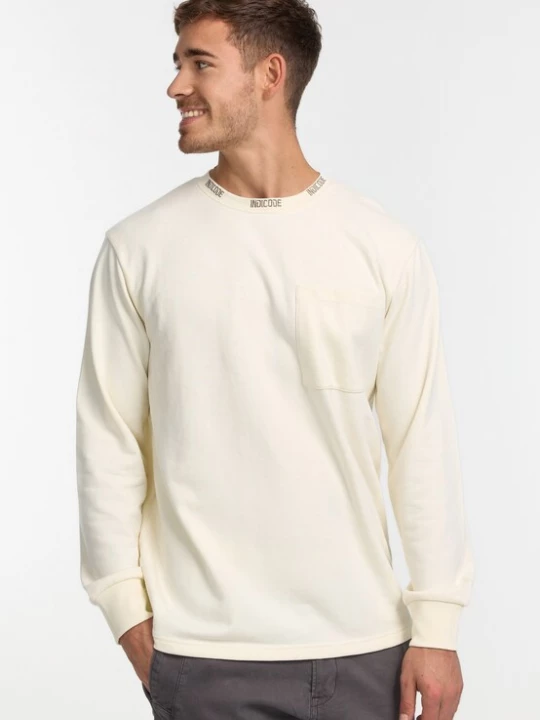 Foto van product INDICODE JEANS Sweatshirt 'INWhann' wit
