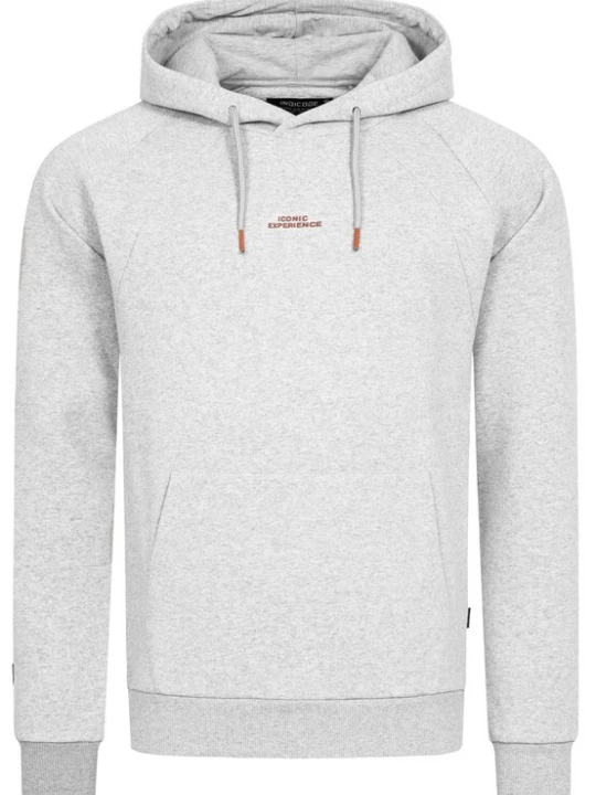Foto van product INDICODE JEANS Sweatshirt 'Virginia' bruin / grijs gemêleerd