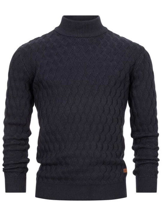 Foto van product INDICODE JEANS Trui 'Alpha' nachtblauw