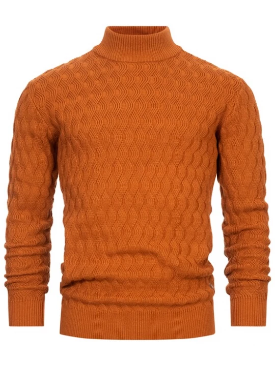 Foto van product INDICODE JEANS Trui 'Alpha' oker
