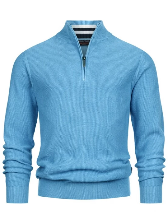 Foto van product INDICODE JEANS Trui ' Bull ' lichtblauw