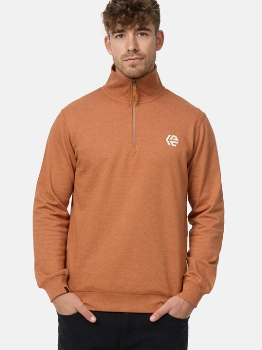 Foto van product INDICODE JEANS Trui ' Caspar ' bruin / wit