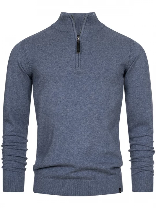 Foto van product INDICODE JEANS Trui ' Gore ' blauw / zwart
