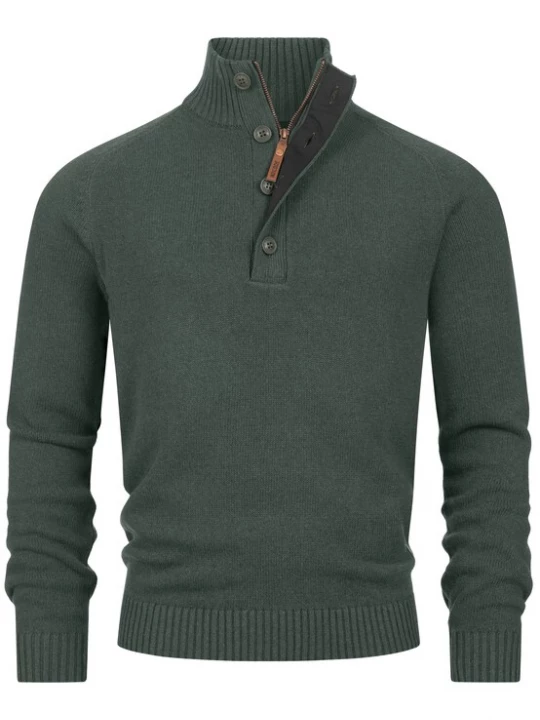 Foto van product INDICODE JEANS Trui groen gemêleerd