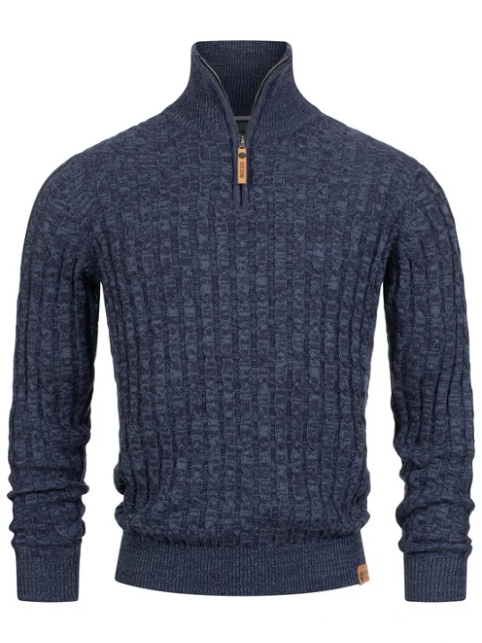 Foto van product INDICODE JEANS Trui ' Hector ' blauw