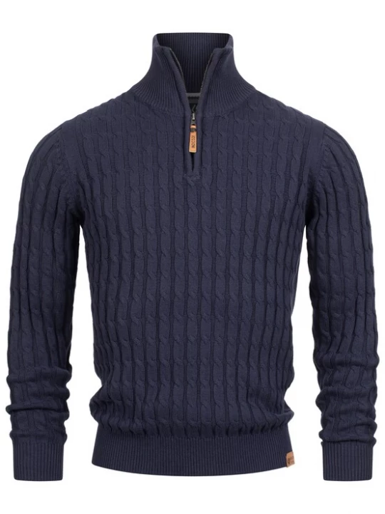 Foto van product INDICODE JEANS Trui 'Hector' navy
