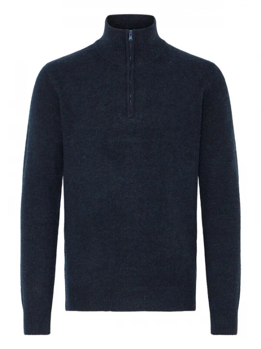Foto van product INDICODE JEANS Trui ' IDBercell ' donkerblauw
