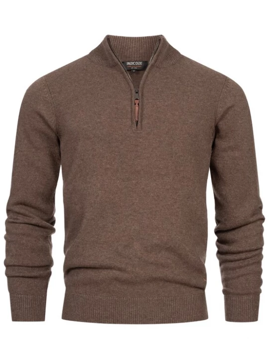 Foto van product INDICODE JEANS Trui 'INMargous' bruin