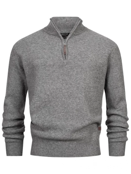 Foto van product INDICODE JEANS Trui 'INPeace' grijs