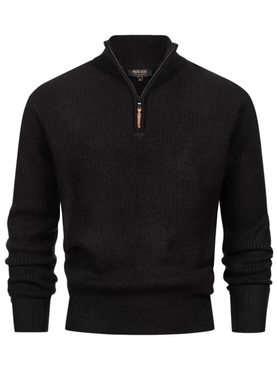 Foto van product INDICODE JEANS Trui 'INPeace' zwart