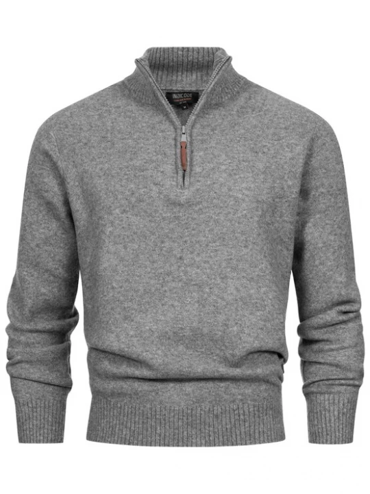 Foto van product INDICODE JEANS Trui 'INTrax' grijs