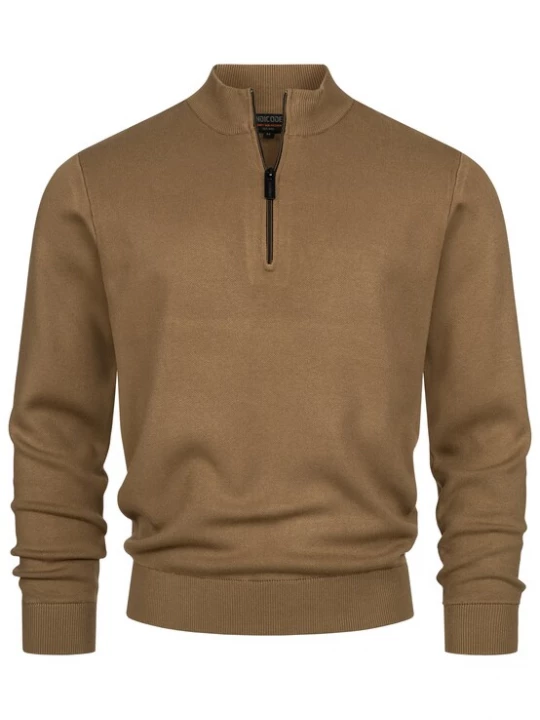 Foto van product INDICODE JEANS Trui 'Lukas' karamel