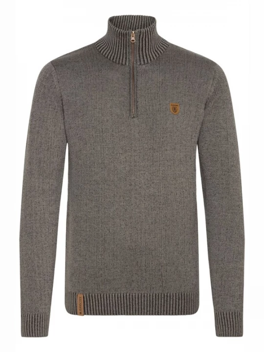 Foto van product INDICODE JEANS Trui 'Nathen' donkergrijs