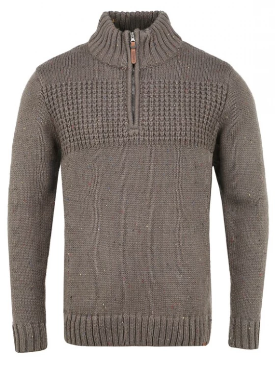 Foto van product INDICODE JEANS Trui 'Oslo' grijs