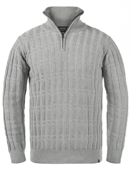 Foto van product INDICODE JEANS Trui 'Paulo' grijs