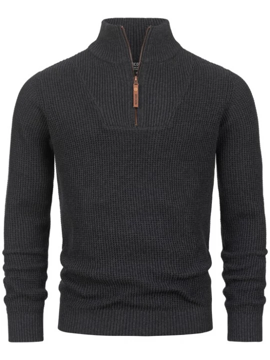 Foto van product INDICODE JEANS Trui 'Yassip' nachtblauw