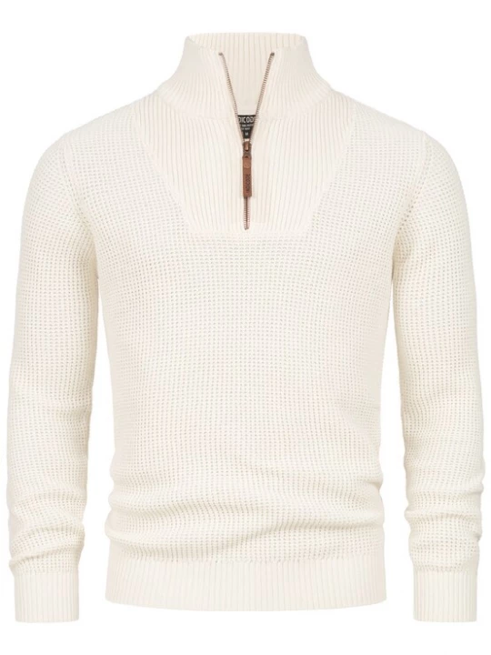 Foto van product INDICODE JEANS Trui 'Yassip' wit