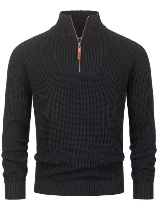 Foto van product INDICODE JEANS Trui 'Yassip' zwart