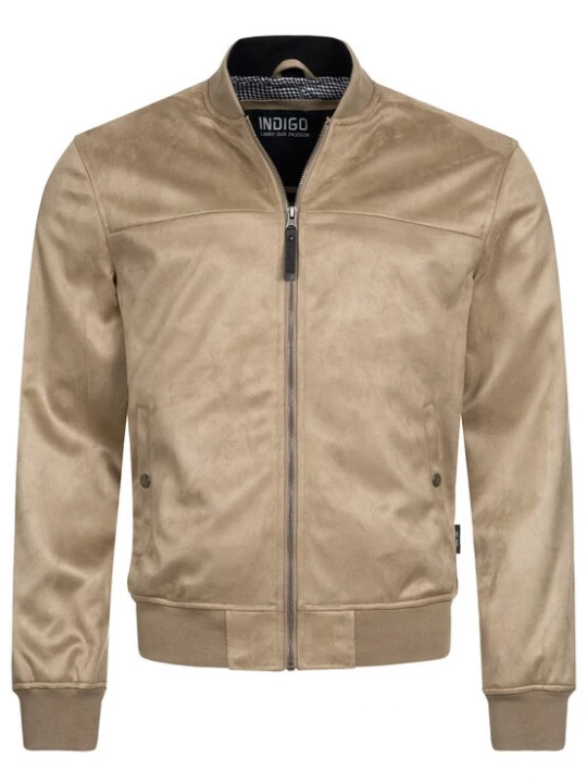 Foto van product INDICODE JEANS Tussenjas 'Abbott' donkerbeige