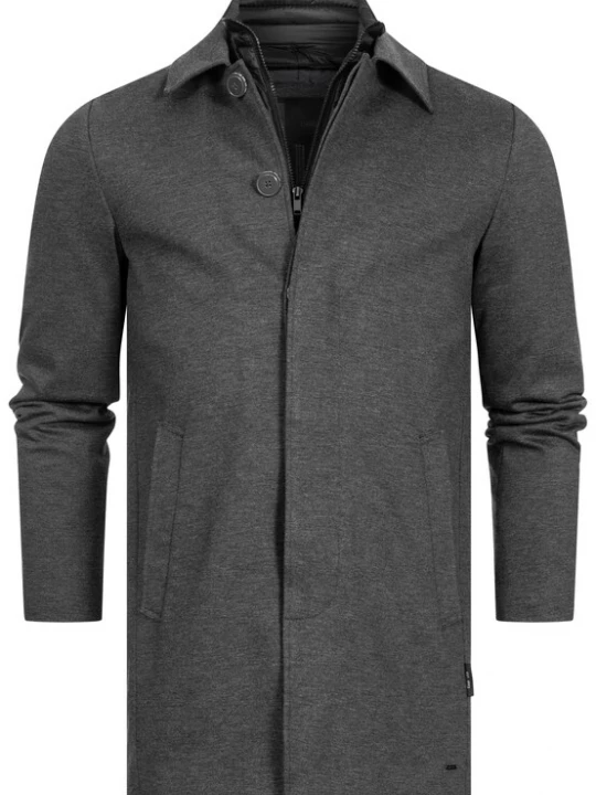 Foto van product INDICODE JEANS Tussenjas 'Benyome' donkergrijs