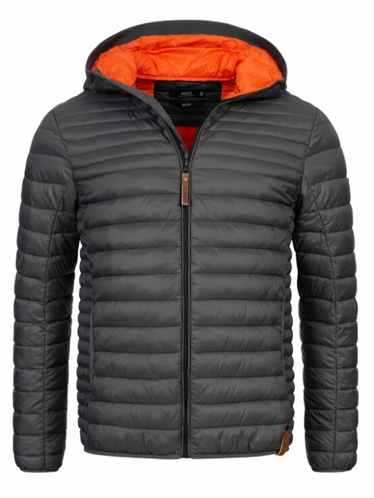 Foto van product INDICODE JEANS Tussenjas 'Bowers' donkergrijs
