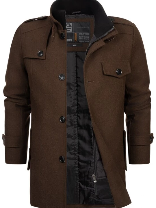 Foto van product INDICODE JEANS Tussenjas 'Brandon' bruin