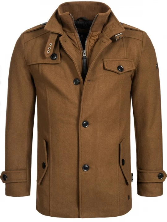 Foto van product INDICODE JEANS Tussenjas 'Brandon' camel