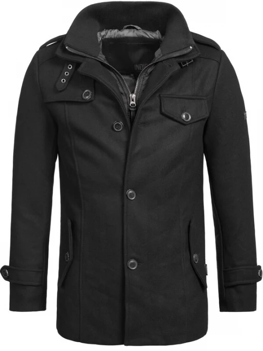 Foto van product INDICODE JEANS Tussenjas 'Brandon' zwart
