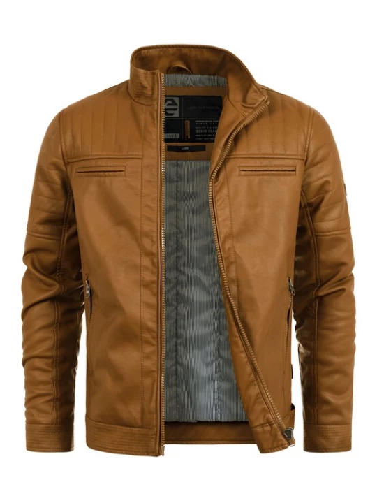 Foto van product INDICODE JEANS Tussenjas 'Brook' cappuccino