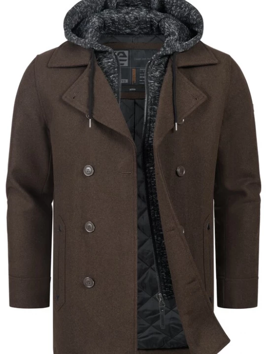 Foto van product INDICODE JEANS Tussenjas 'Cliff' bruin