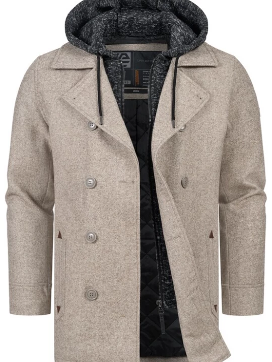 Foto van product INDICODE JEANS Tussenjas 'Cliff' greige