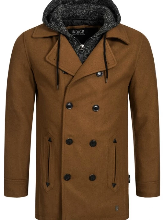 Foto van product INDICODE JEANS Tussenjas 'Cliff Jacke' camel