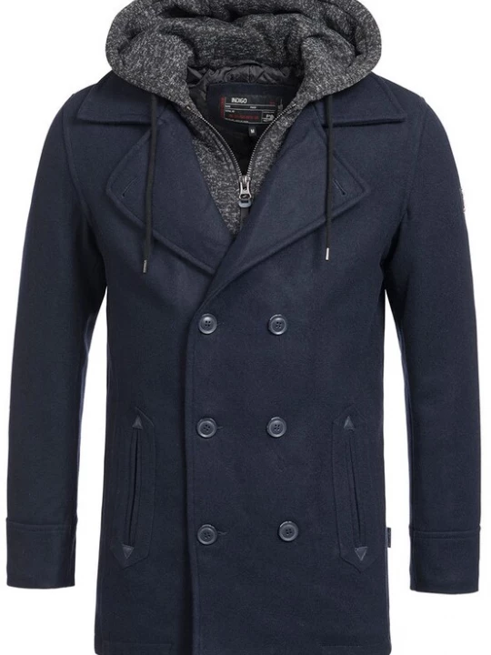 Foto van product INDICODE JEANS Tussenjas ' Cliff Jacke ' navy