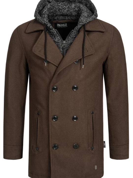 Foto van product INDICODE JEANS Tussenjas 'Cliff Jacke' sepia