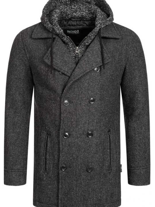 Foto van product INDICODE JEANS Tussenjas 'Cliff Jacke' zwart