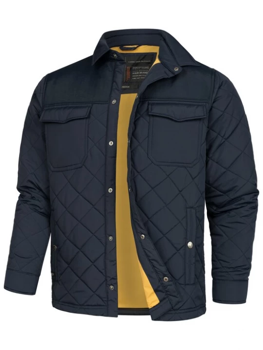 Foto van product INDICODE JEANS Tussenjas 'Dome' navy