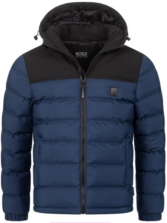 Foto van product INDICODE JEANS Tussenjas 'Eberhardy' blauw