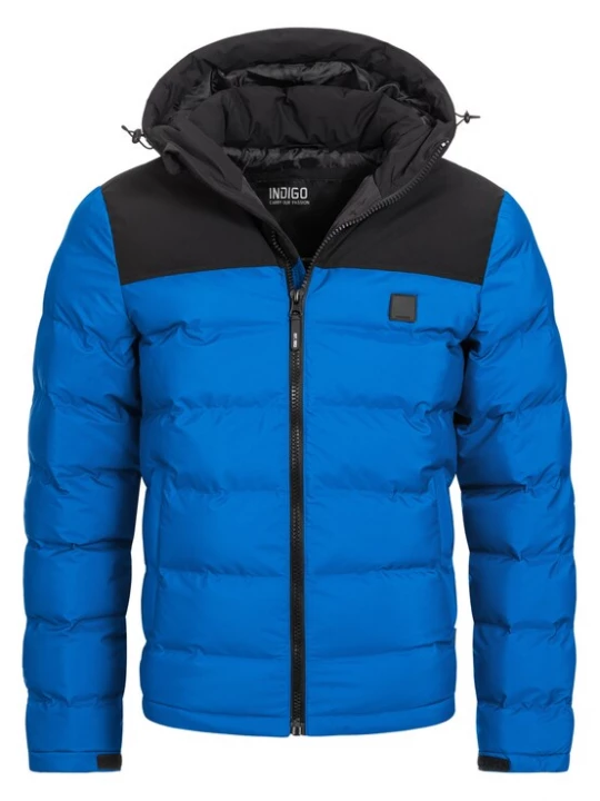 Foto van product INDICODE JEANS Tussenjas 'Eberhardy' blauw / zwart