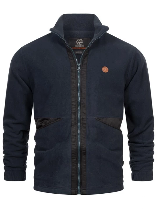 Foto van product INDICODE JEANS Tussenjas 'Fenado' donkerblauw / zwart