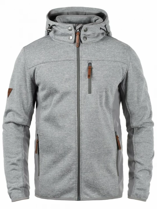 Foto van product INDICODE JEANS Tussenjas 'Grosvenor' grijs gemêleerd