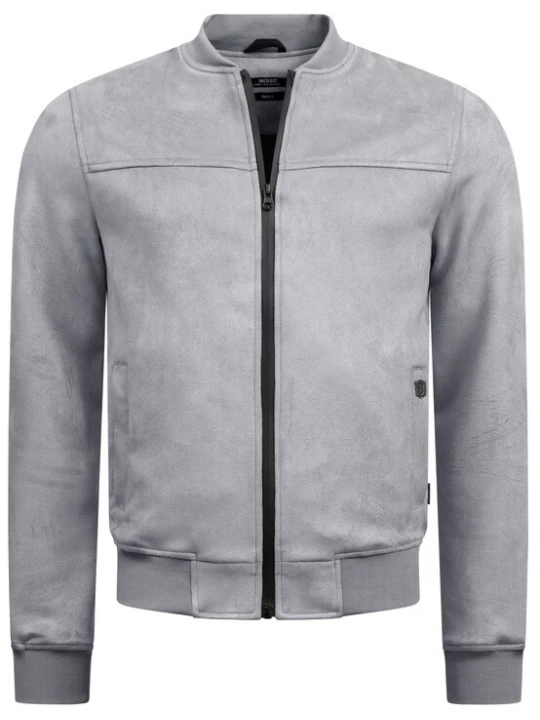 Foto van product INDICODE JEANS Tussenjas 'Ibon' grijs