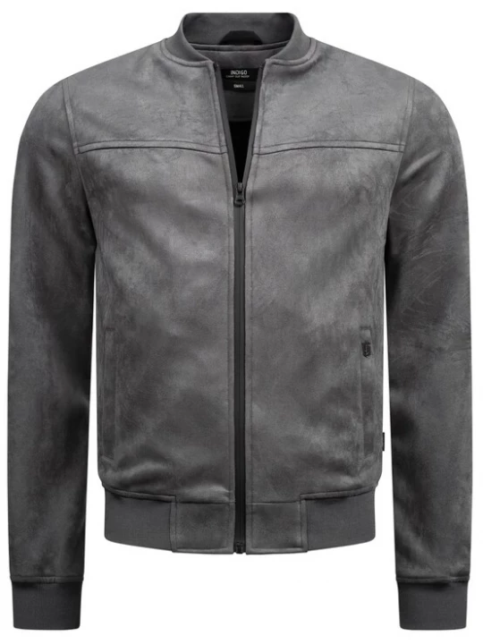 Foto van product INDICODE JEANS Tussenjas 'Ibon' grijs